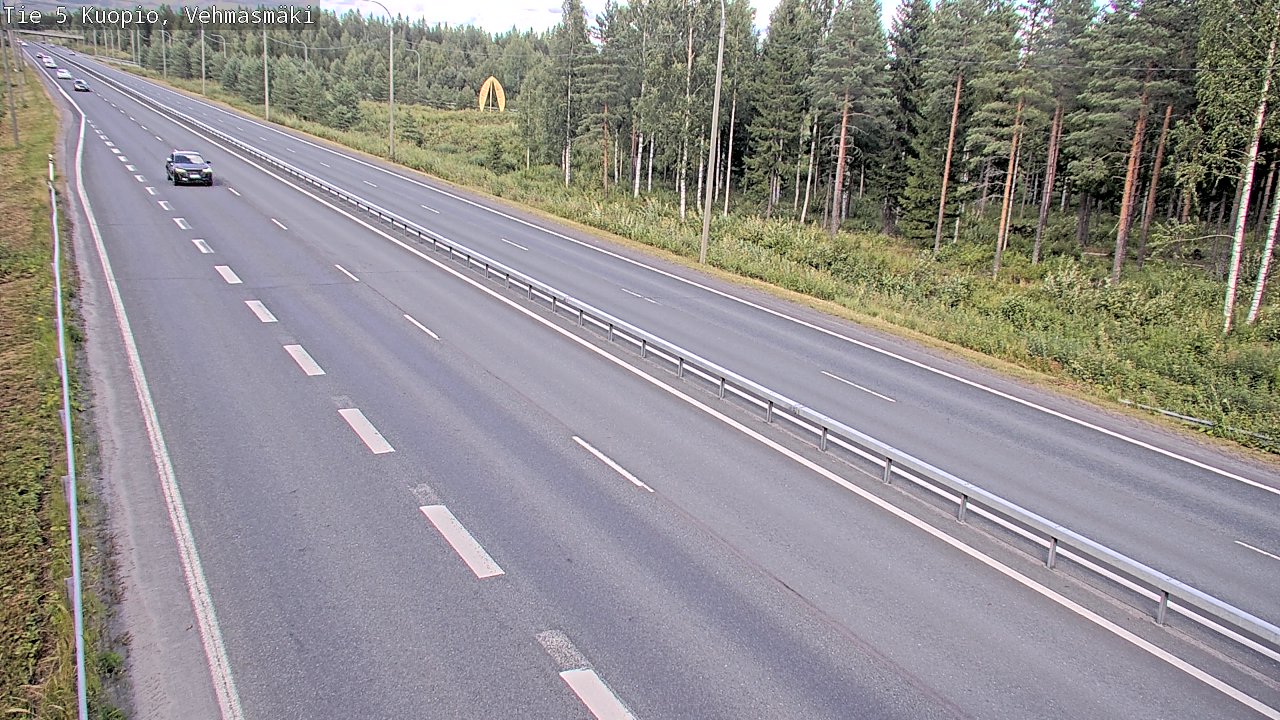 Kelikamerat Kuva Tie 5 Kuopio, Vehmasmäki, Kuopio, Pohjois-Savo
