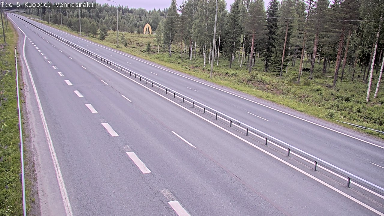 Kelikamerat Kuva Tie 5 Kuopio, Vehmasmäki, Kuopio, Pohjois-Savo