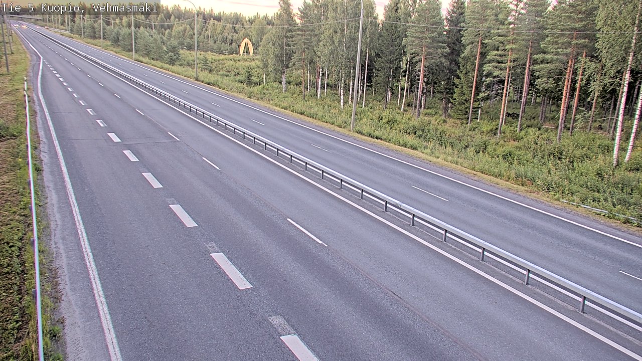Kelikamerat Kuva Tie 5 Kuopio, Vehmasmäki, Kuopio, Pohjois-Savo