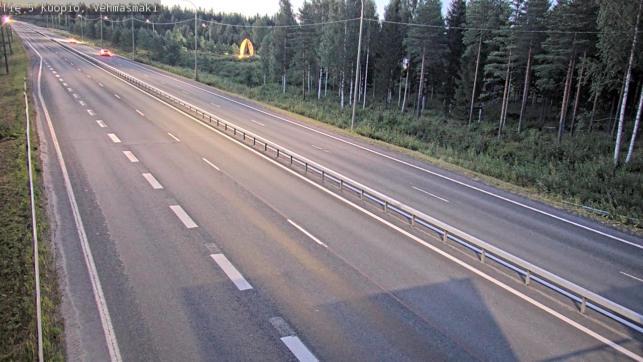 Kelikamerat Kuva Tie 5 Kuopio, Vehmasmäki, Kuopio, Pohjois-Savo