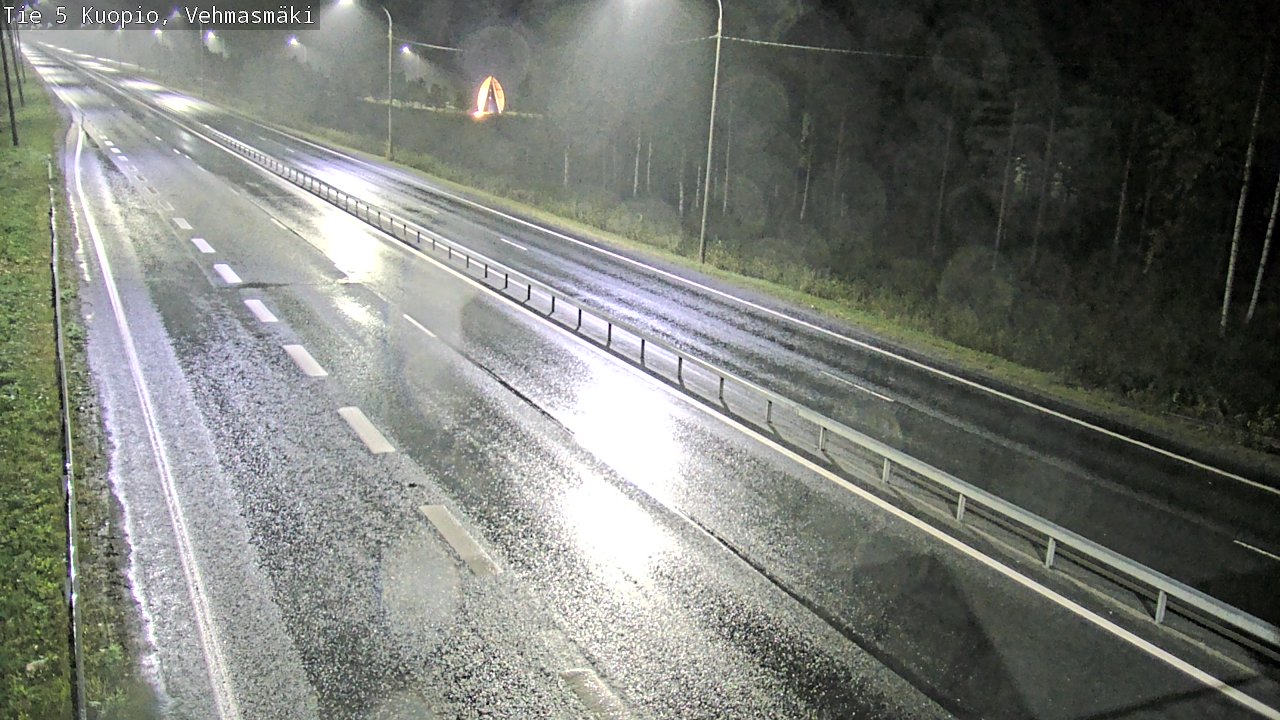 Weather Camera Image Road 5 Kuopio, Vehmasmäki, Kuopio, Pohjois-Savo