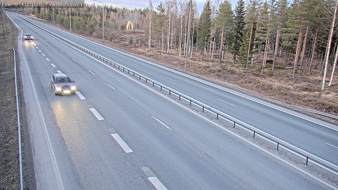 Kelikamerat Kuva Tie 5 Kuopio, Vehmasmäki, Kuopio, Pohjois-Savo