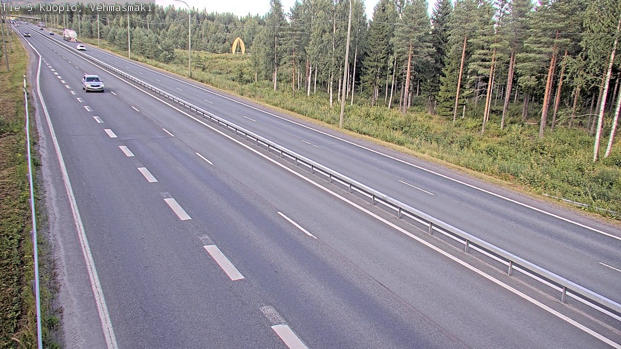 Kelikamerat Kuva Tie 5 Kuopio, Vehmasmäki, Kuopio, Pohjois-Savo
