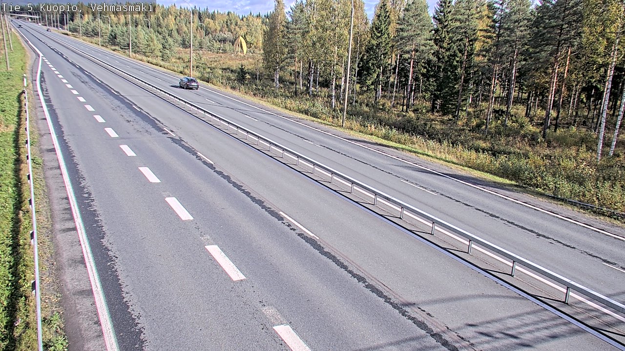 Kelikamerat Kuva Tie 5 Kuopio, Vehmasmäki, Kuopio, Pohjois-Savo