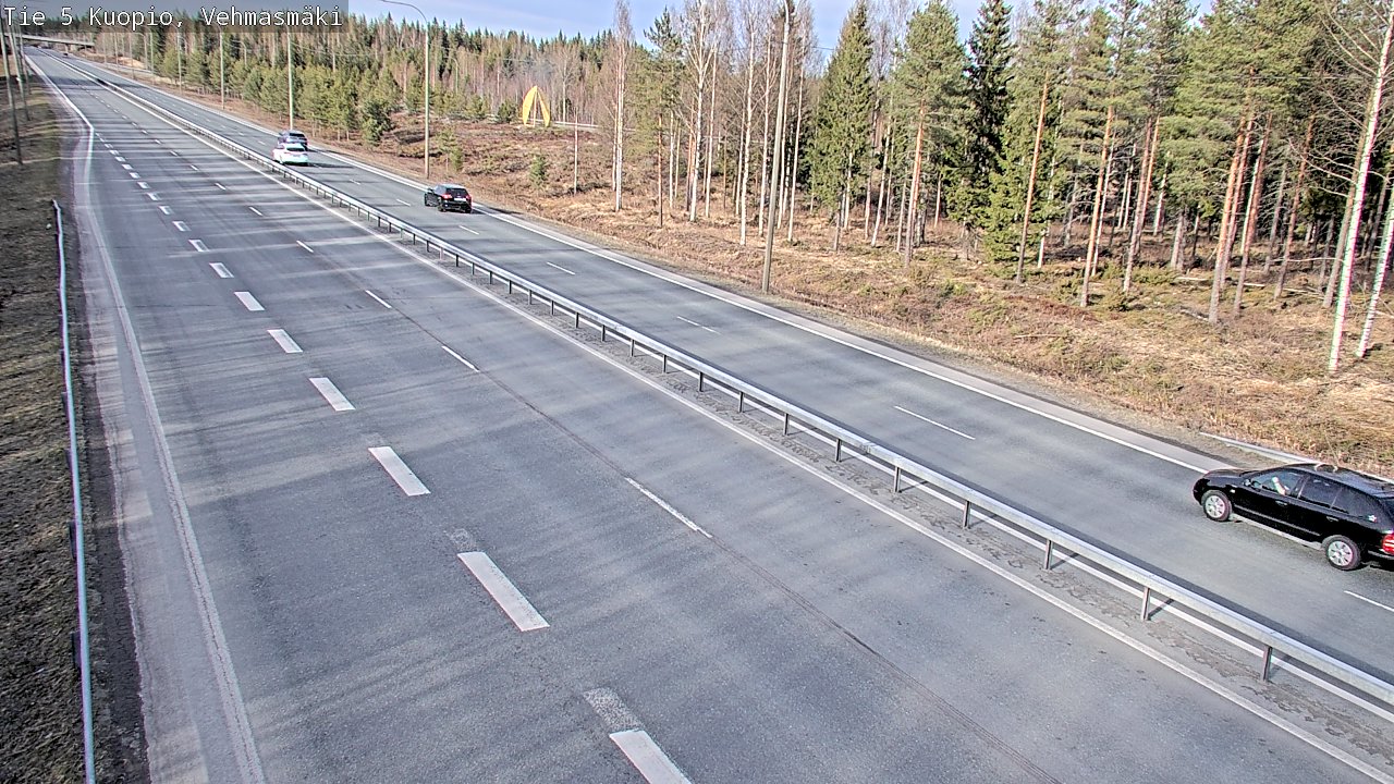 Kelikamerat Kuva Tie 5 Kuopio, Vehmasmäki, Kuopio, Pohjois-Savo