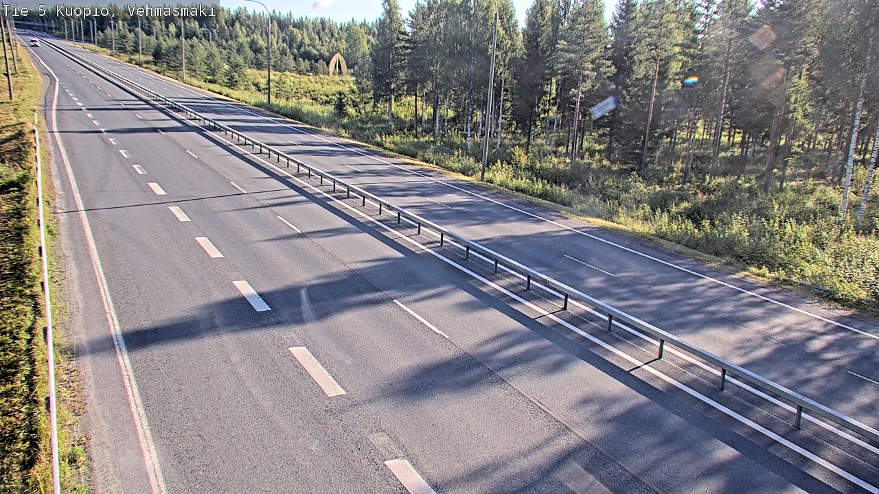 Kelikamerat Kuva Tie 5 Kuopio, Vehmasmäki, Kuopio, Pohjois-Savo