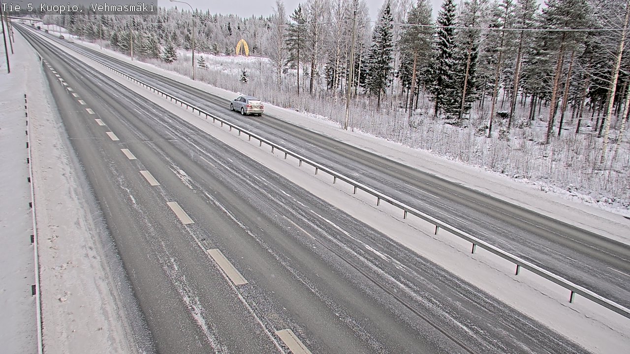 Kelikamerat Kuva Tie 5 Kuopio, Vehmasmäki, Kuopio, Pohjois-Savo