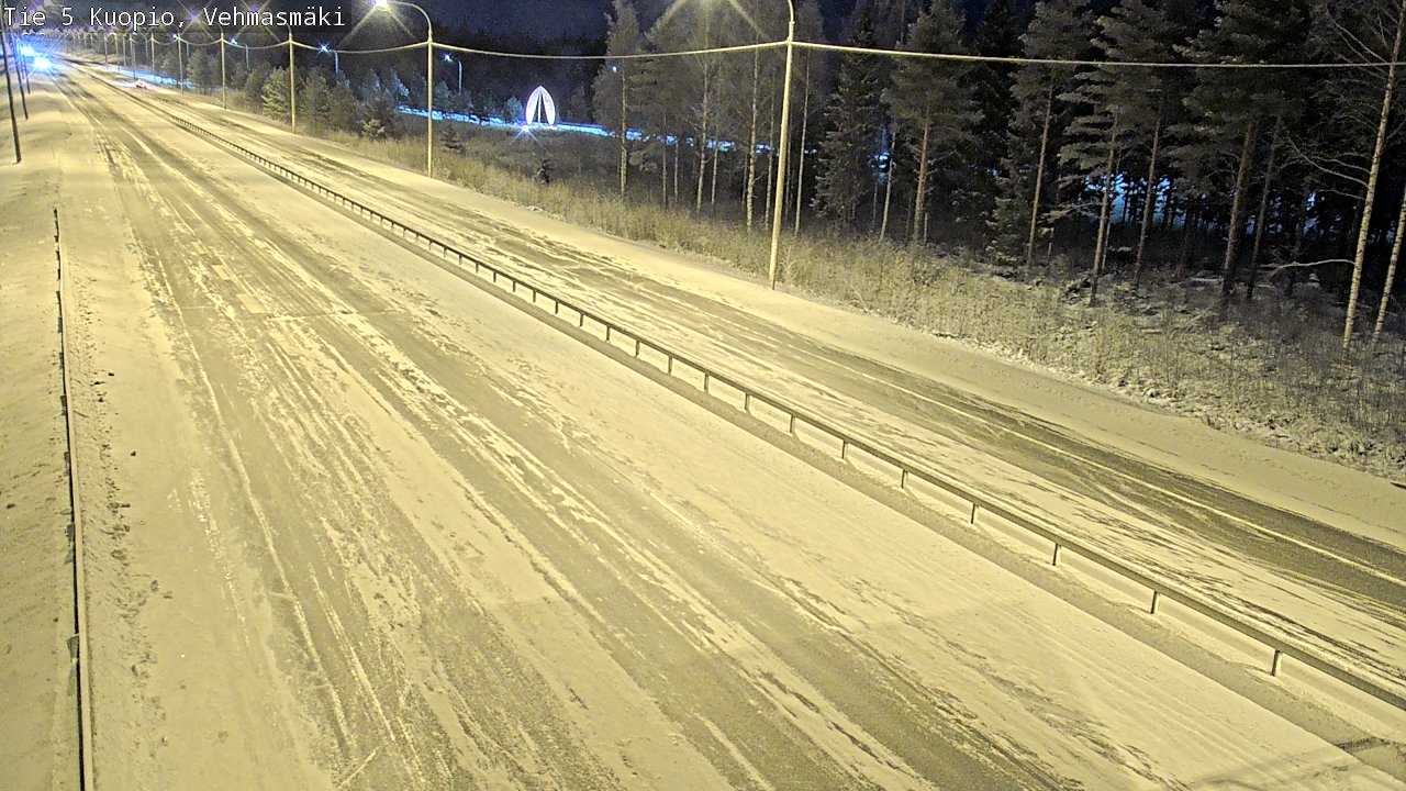 Kelikamerat Kuva Tie 5 Kuopio, Vehmasmäki, Kuopio, Pohjois-Savo