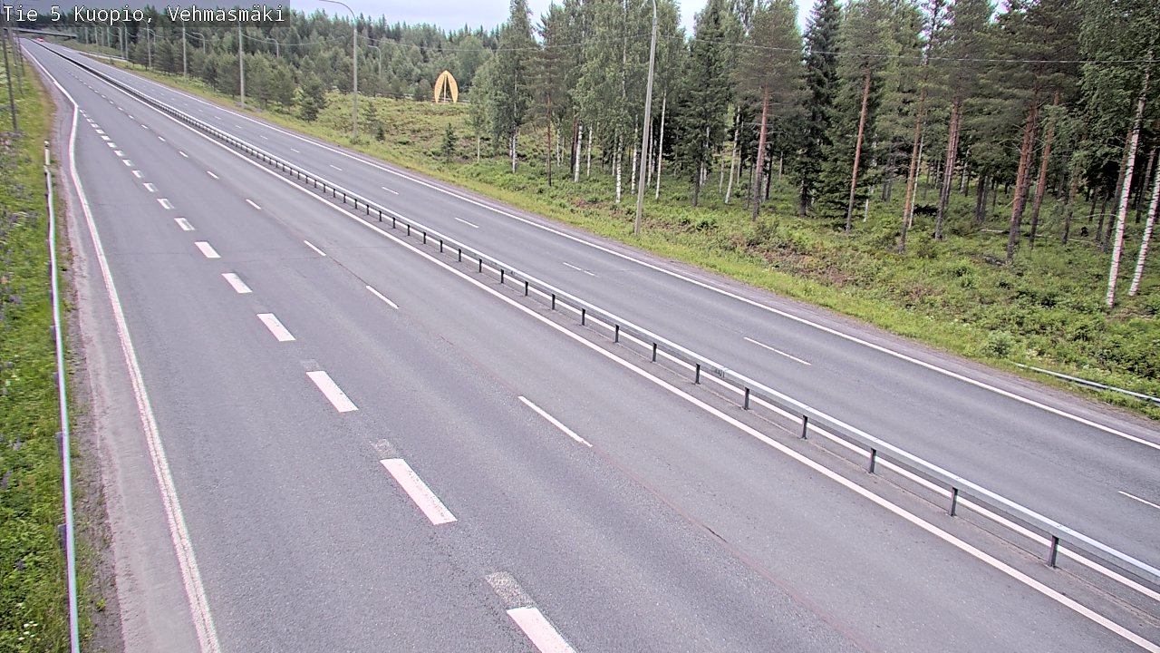 Kelikamerat Kuva Tie 5 Kuopio, Vehmasmäki, Kuopio, Pohjois-Savo