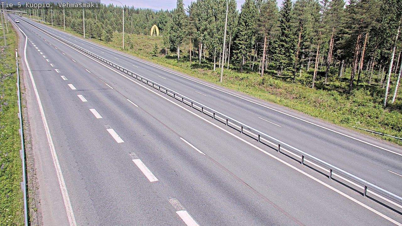 Kelikamerat Kuva Tie 5 Kuopio, Vehmasmäki, Kuopio, Pohjois-Savo