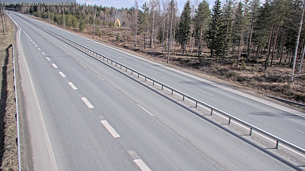 Kelikamerat Kuva Tie 5 Kuopio, Vehmasmäki, Kuopio, Pohjois-Savo