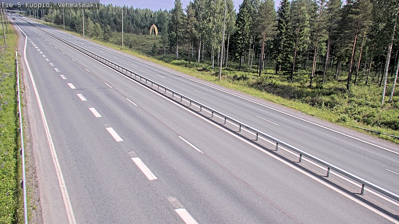 Kelikamerat Kuva Tie 5 Kuopio, Vehmasmäki, Kuopio, Pohjois-Savo