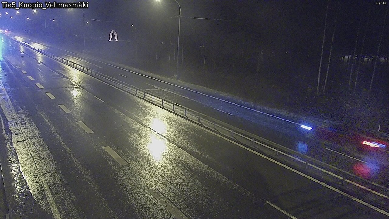 Weather Camera Image Väg 5 Kuopio, Vehmasmäki, Kuopio, Pohjois-Savo