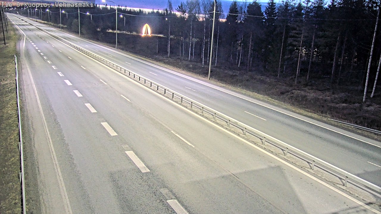 Kelikamerat Kuva Tie 5 Kuopio, Vehmasmäki, Kuopio, Pohjois-Savo
