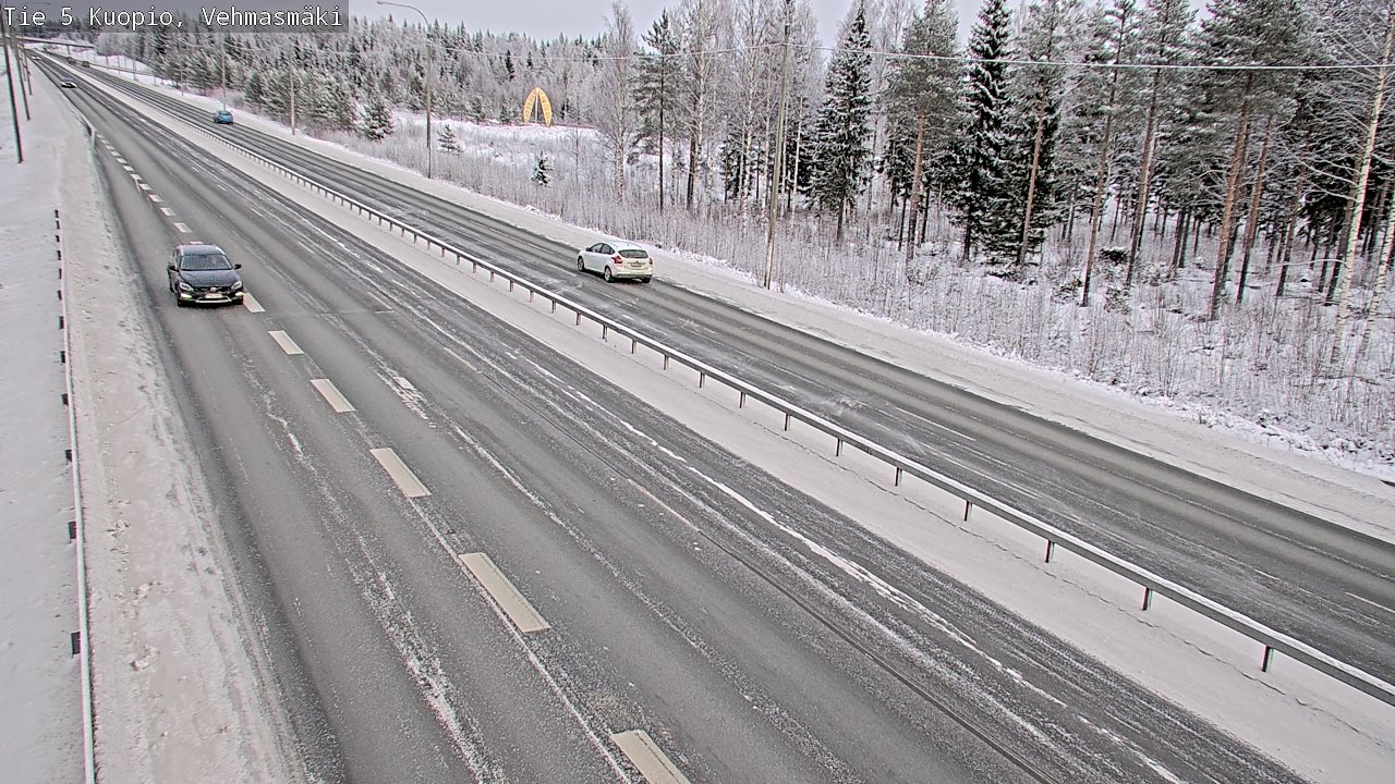 Kelikamerat Kuva Tie 5 Kuopio, Vehmasmäki, Kuopio, Pohjois-Savo