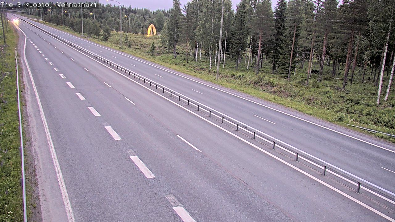 Kelikamerat Kuva Tie 5 Kuopio, Vehmasmäki, Kuopio, Pohjois-Savo