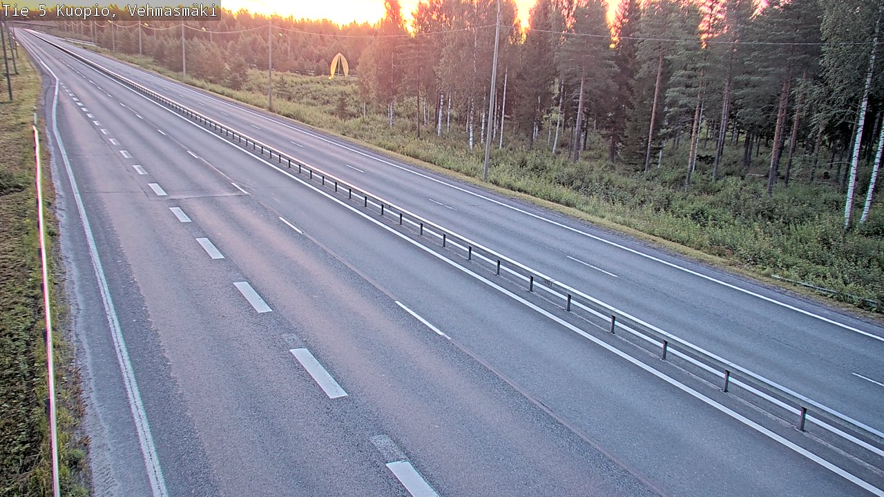 Kelikamerat Kuva Tie 5 Kuopio, Vehmasmäki, Kuopio, Pohjois-Savo