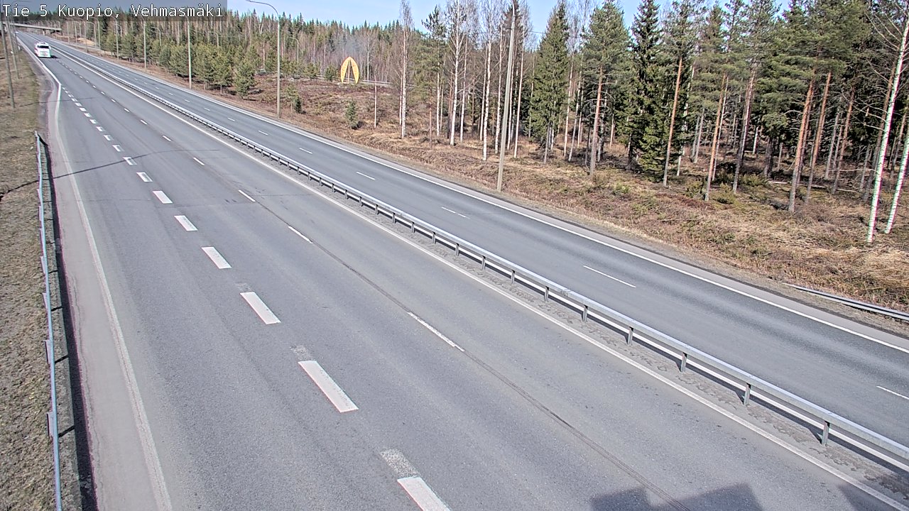 Kelikamerat Kuva Tie 5 Kuopio, Vehmasmäki, Kuopio, Pohjois-Savo