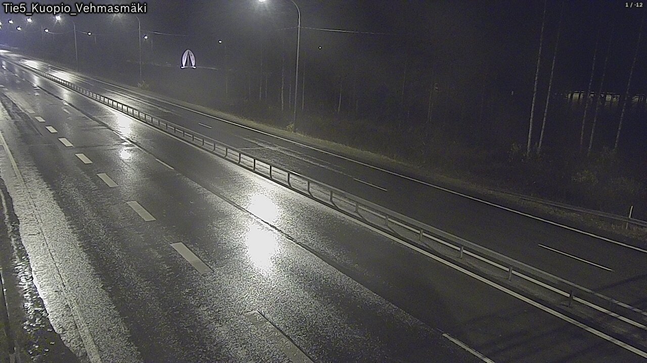 Weather Camera Image Väg 5 Kuopio, Vehmasmäki, Kuopio, Pohjois-Savo