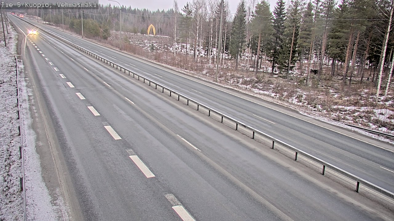 Kelikamerat Kuva Tie 5 Kuopio, Vehmasmäki, Kuopio, Pohjois-Savo