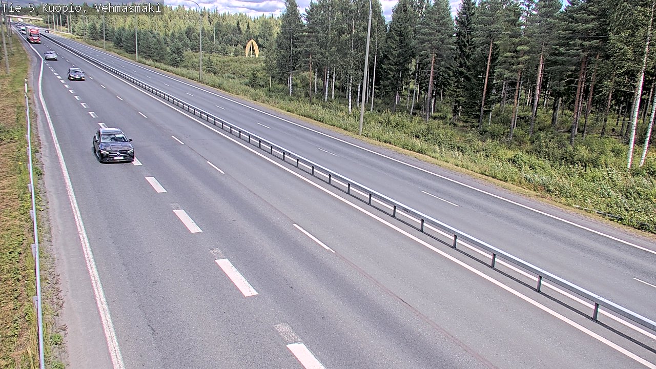 Kelikamerat Kuva Tie 5 Kuopio, Vehmasmäki, Kuopio, Pohjois-Savo