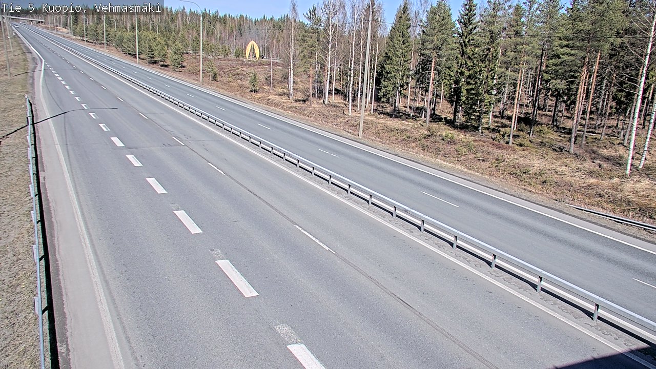 Kelikamerat Kuva Tie 5 Kuopio, Vehmasmäki, Kuopio, Pohjois-Savo