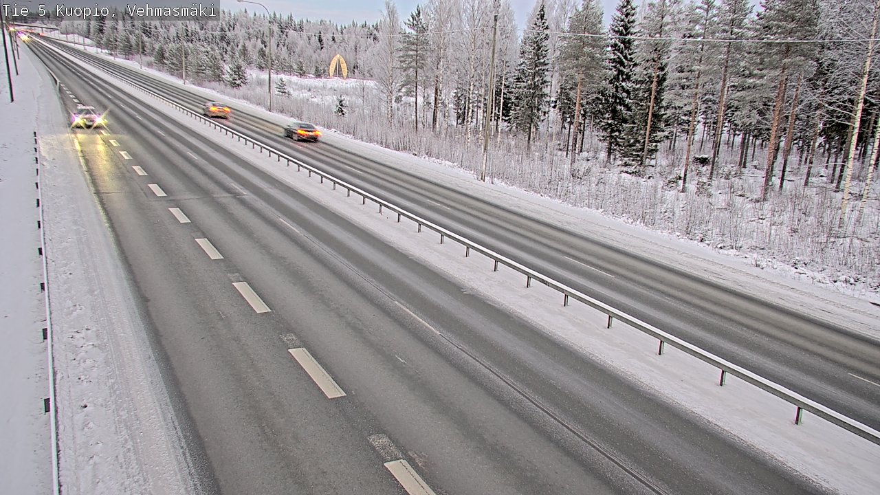 Kelikamerat Kuva Tie 5 Kuopio, Vehmasmäki, Kuopio, Pohjois-Savo