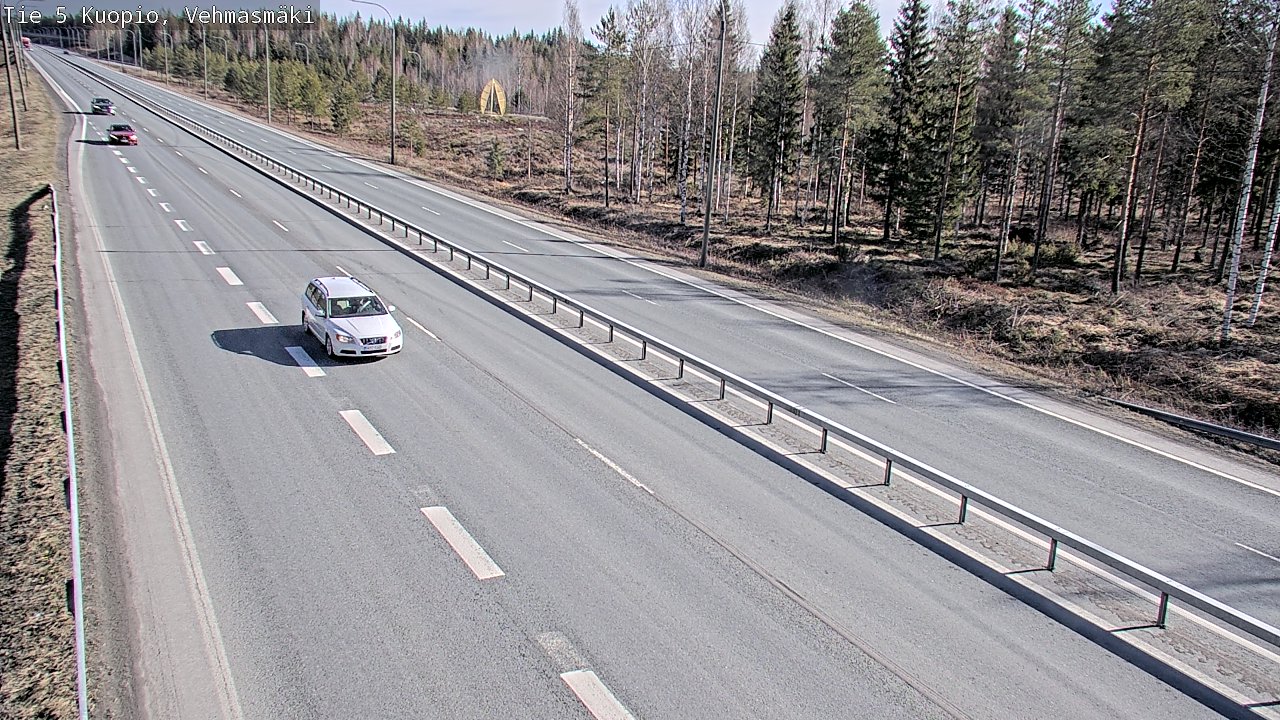 Kelikamerat Kuva Tie 5 Kuopio, Vehmasmäki, Kuopio, Pohjois-Savo