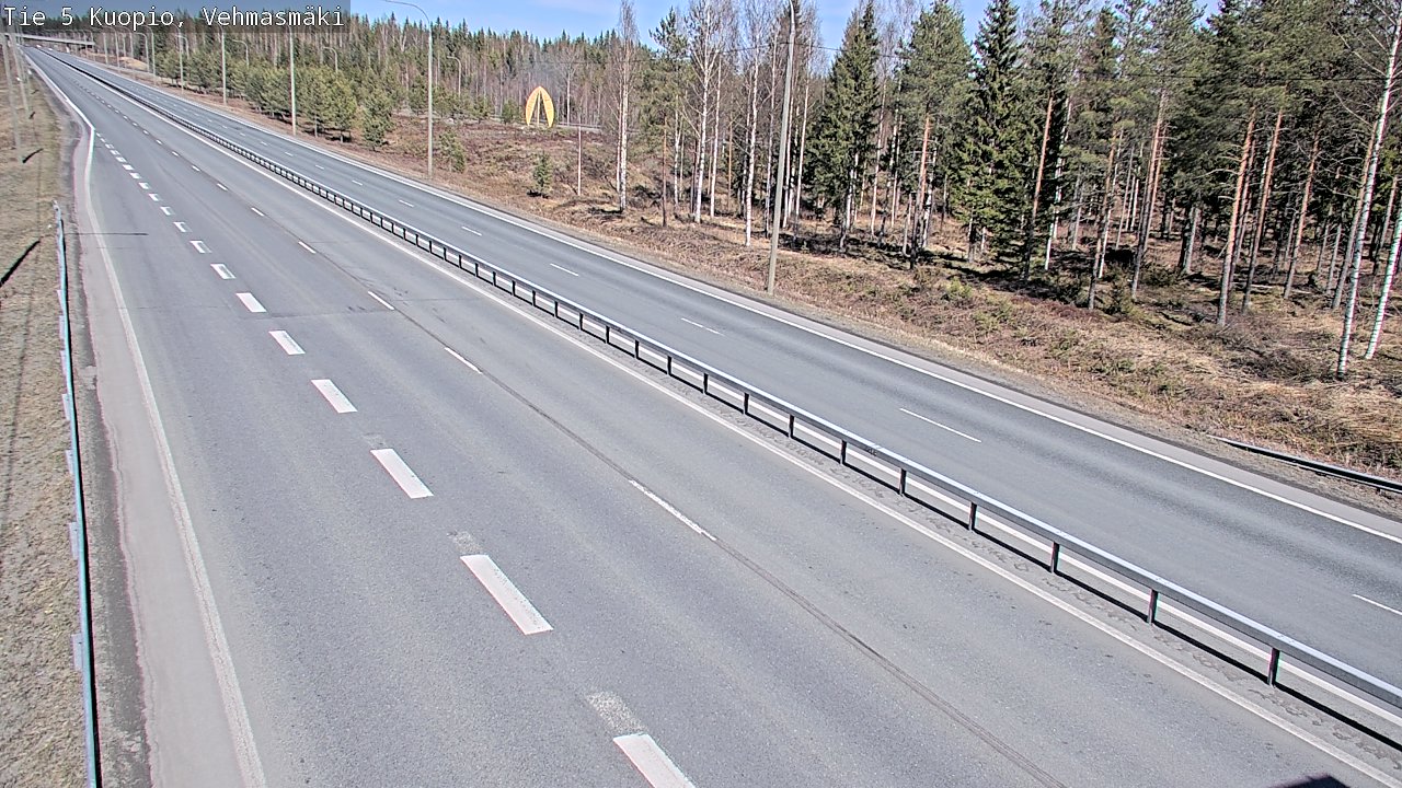 Kelikamerat Kuva Tie 5 Kuopio, Vehmasmäki, Kuopio, Pohjois-Savo