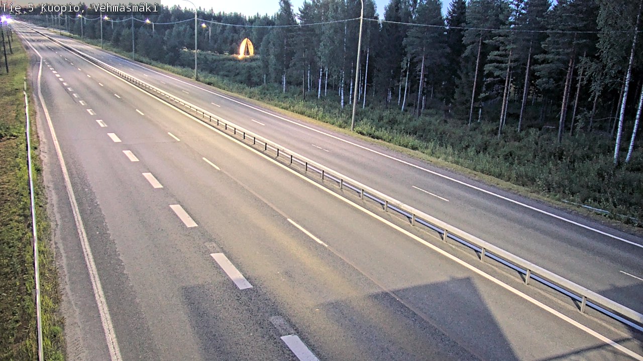 Kelikamerat Kuva Tie 5 Kuopio, Vehmasmäki, Kuopio, Pohjois-Savo