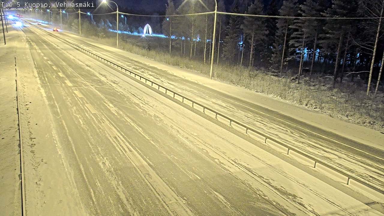 Kelikamerat Kuva Tie 5 Kuopio, Vehmasmäki, Kuopio, Pohjois-Savo