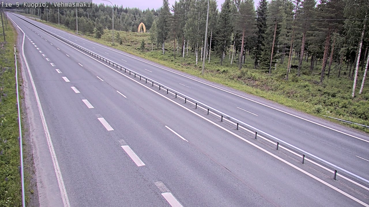 Kelikamerat Kuva Tie 5 Kuopio, Vehmasmäki, Kuopio, Pohjois-Savo