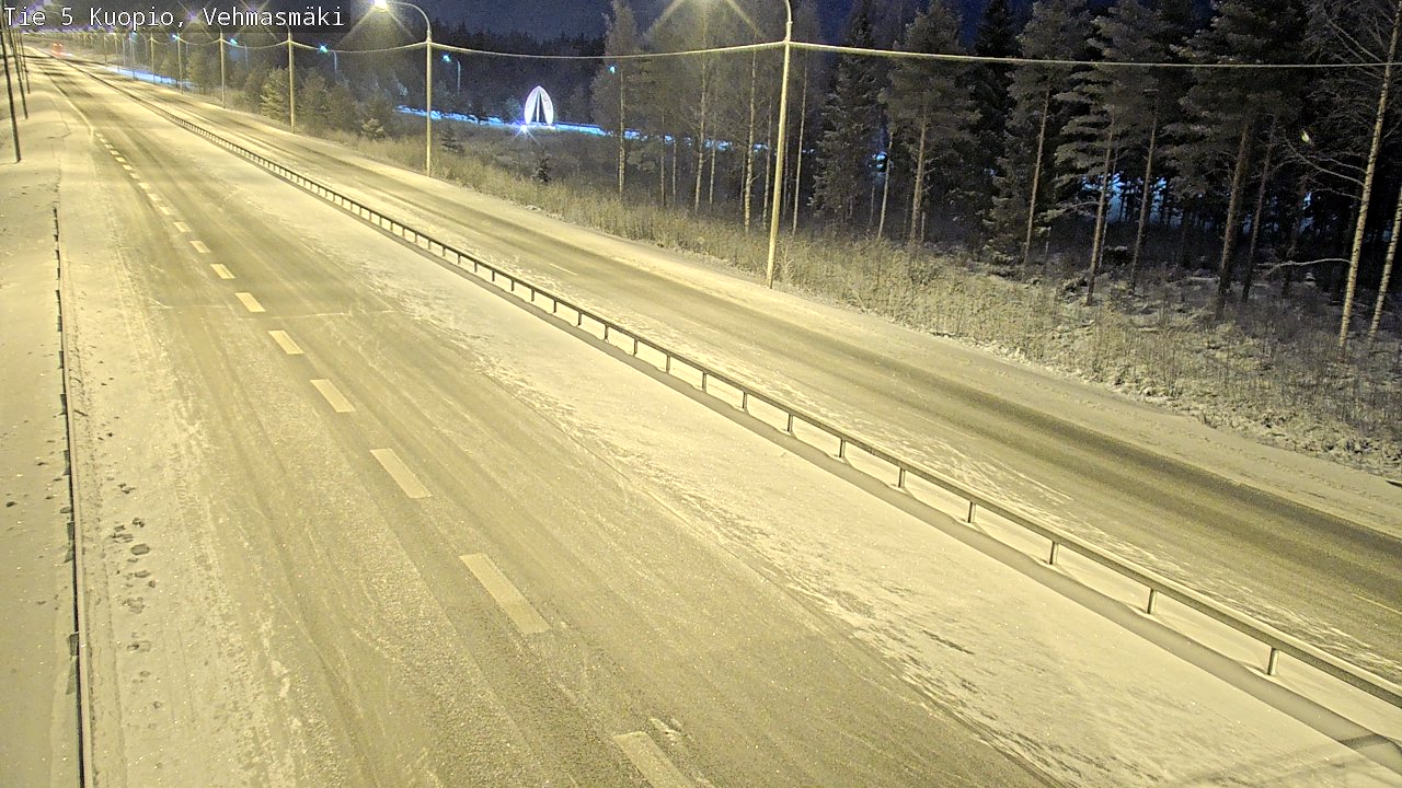 Kelikamerat Kuva Tie 5 Kuopio, Vehmasmäki, Kuopio, Pohjois-Savo