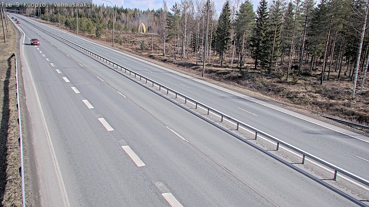 Kelikamerat Kuva Tie 5 Kuopio, Vehmasmäki, Kuopio, Pohjois-Savo