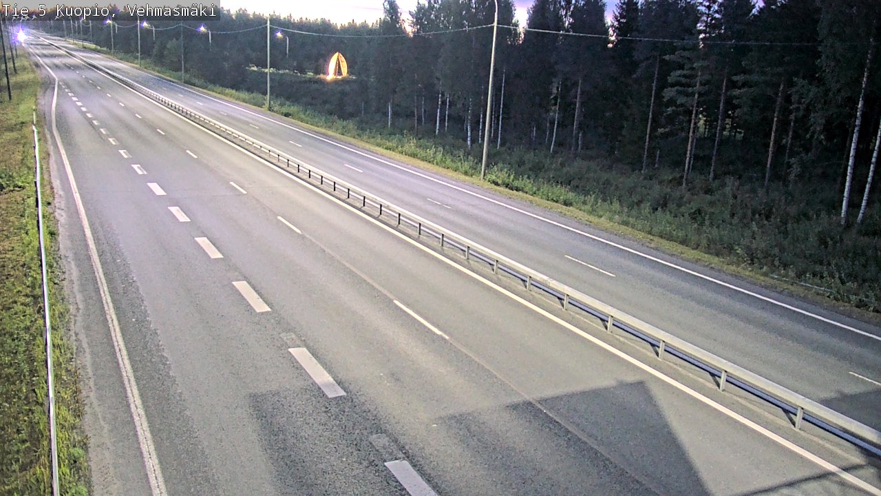 Kelikamerat Kuva Tie 5 Kuopio, Vehmasmäki, Kuopio, Pohjois-Savo