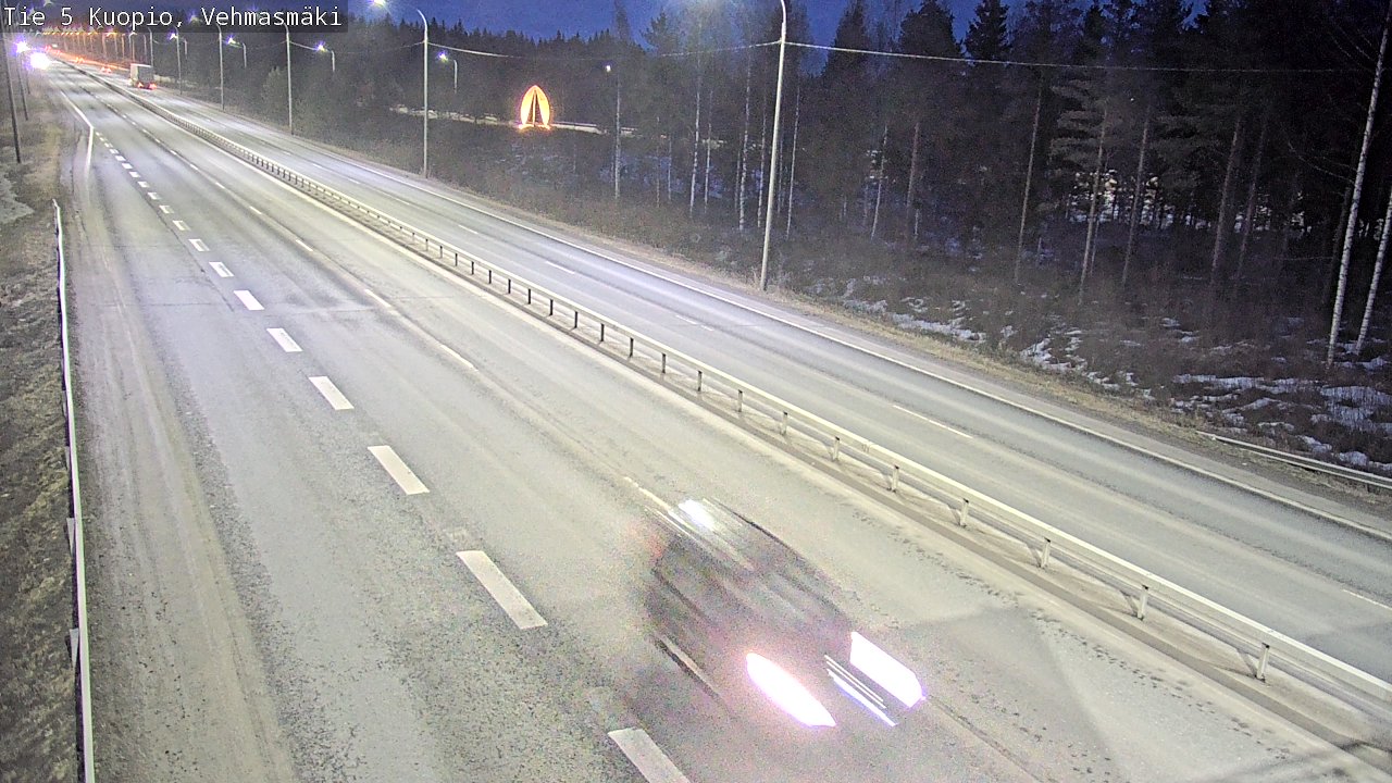 Kelikamerat Kuva Tie 5 Kuopio, Vehmasmäki, Kuopio, Pohjois-Savo