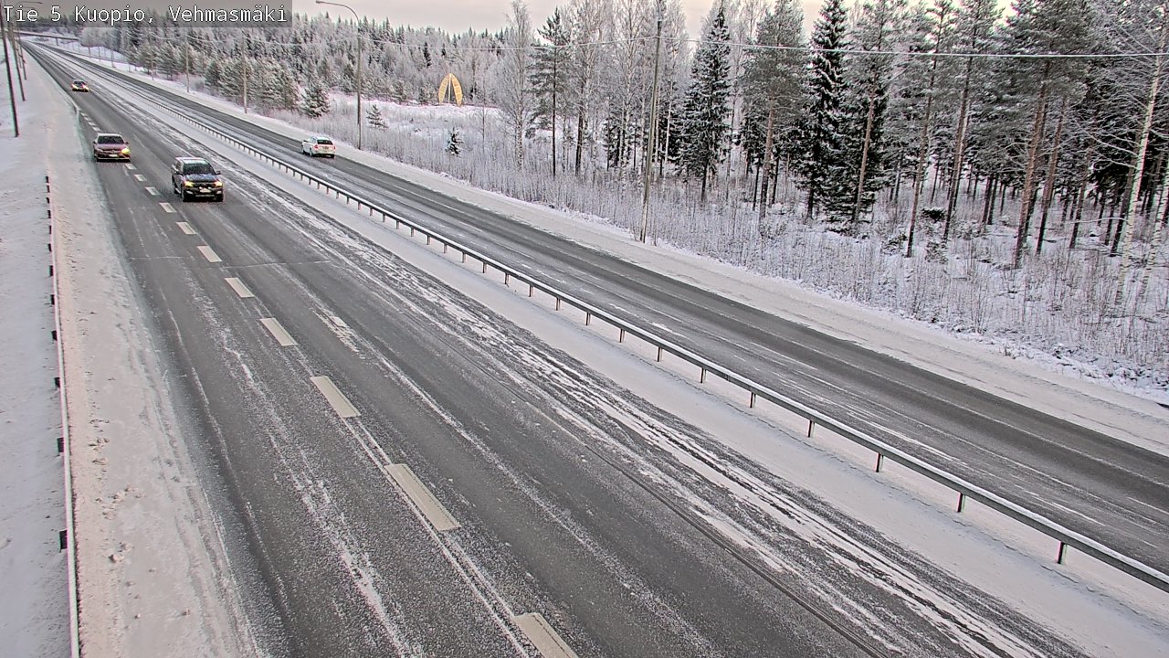 Kelikamerat Kuva Tie 5 Kuopio, Vehmasmäki, Kuopio, Pohjois-Savo