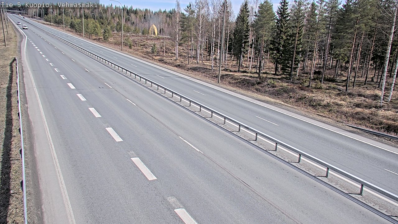 Kelikamerat Kuva Tie 5 Kuopio, Vehmasmäki, Kuopio, Pohjois-Savo
