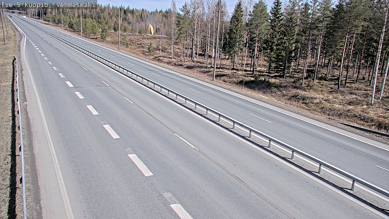 Kelikamerat Kuva Tie 5 Kuopio, Vehmasmäki, Kuopio, Pohjois-Savo