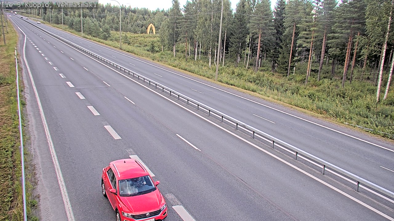Kelikamerat Kuva Tie 5 Kuopio, Vehmasmäki, Kuopio, Pohjois-Savo
