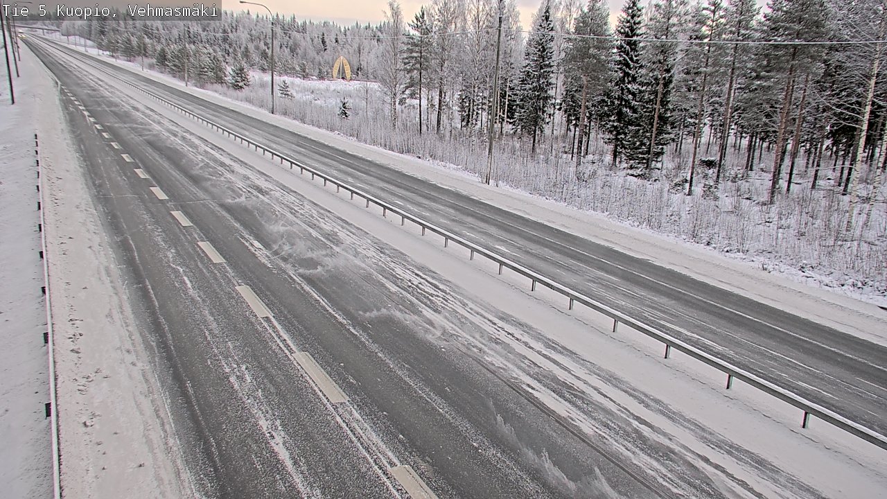 Kelikamerat Kuva Tie 5 Kuopio, Vehmasmäki, Kuopio, Pohjois-Savo