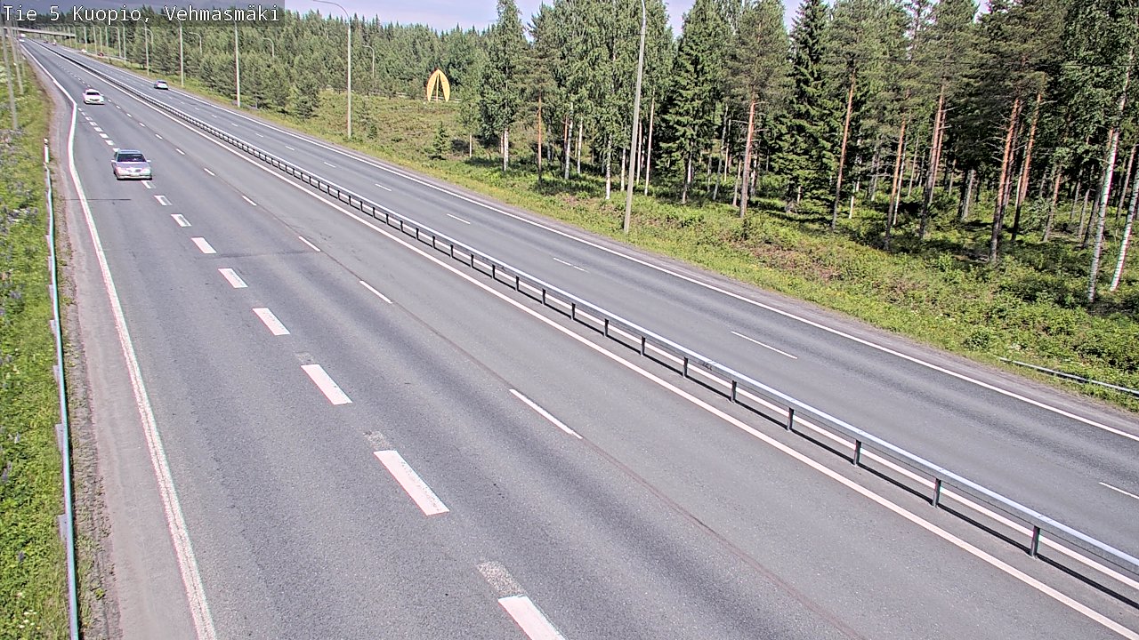 Kelikamerat Kuva Tie 5 Kuopio, Vehmasmäki, Kuopio, Pohjois-Savo
