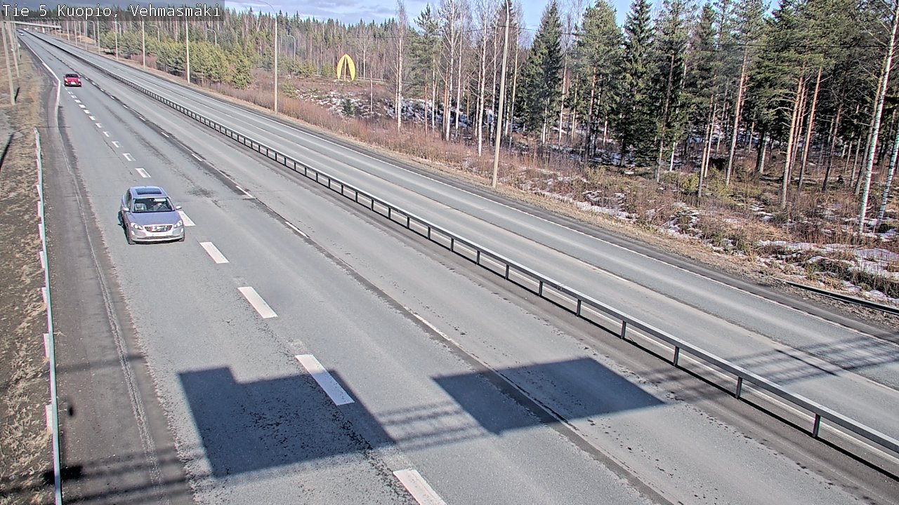 Kelikamerat Kuva Tie 5 Kuopio, Vehmasmäki, Kuopio, Pohjois-Savo