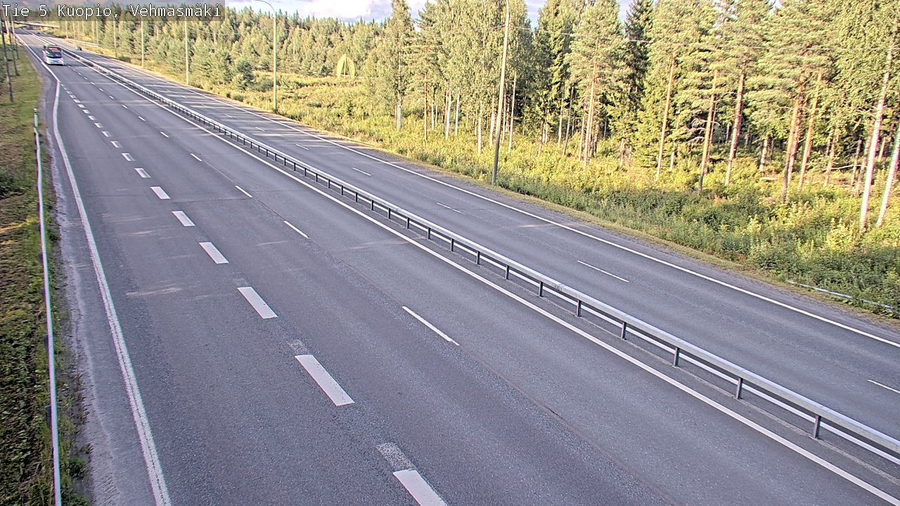 Kelikamerat Kuva Tie 5 Kuopio, Vehmasmäki, Kuopio, Pohjois-Savo