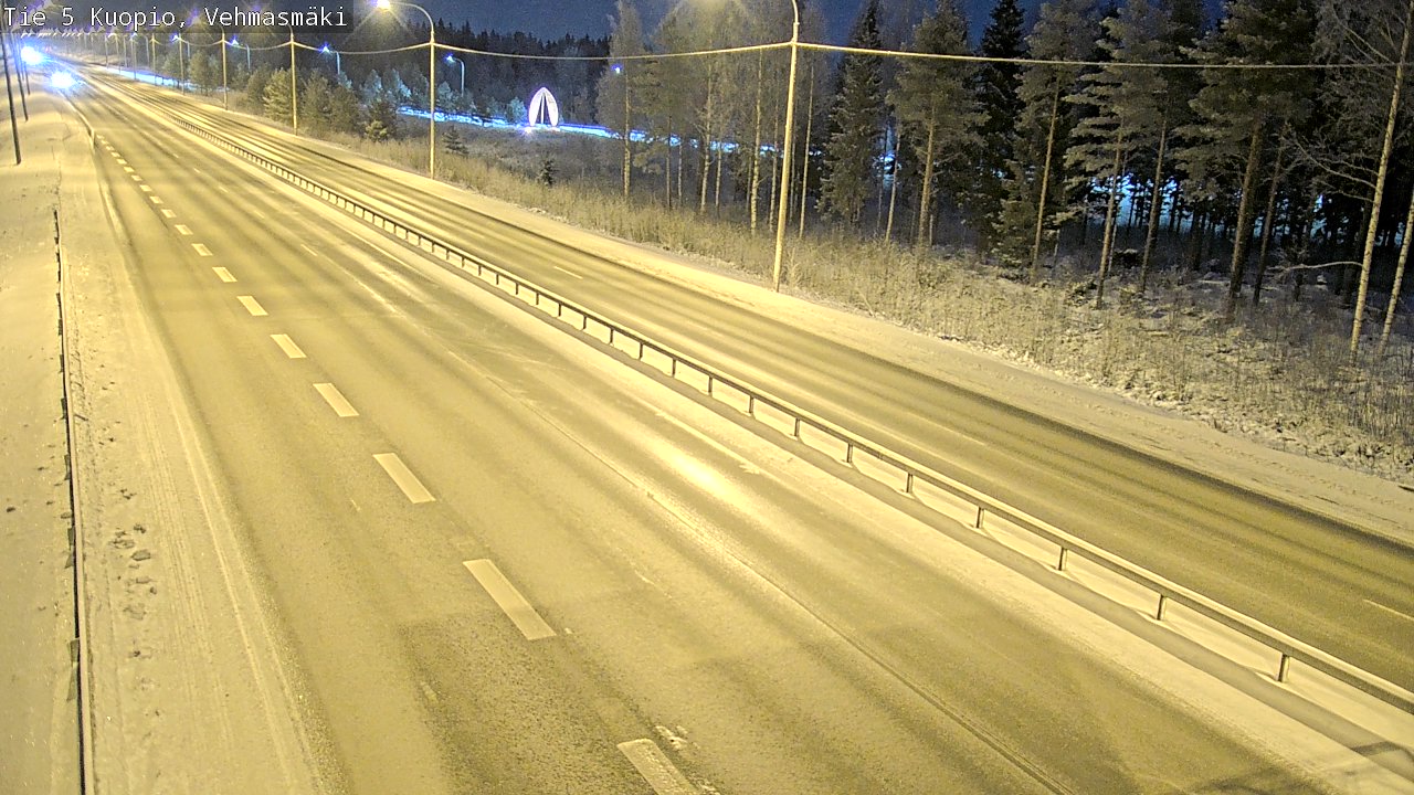 Kelikamerat Kuva Tie 5 Kuopio, Vehmasmäki, Kuopio, Pohjois-Savo