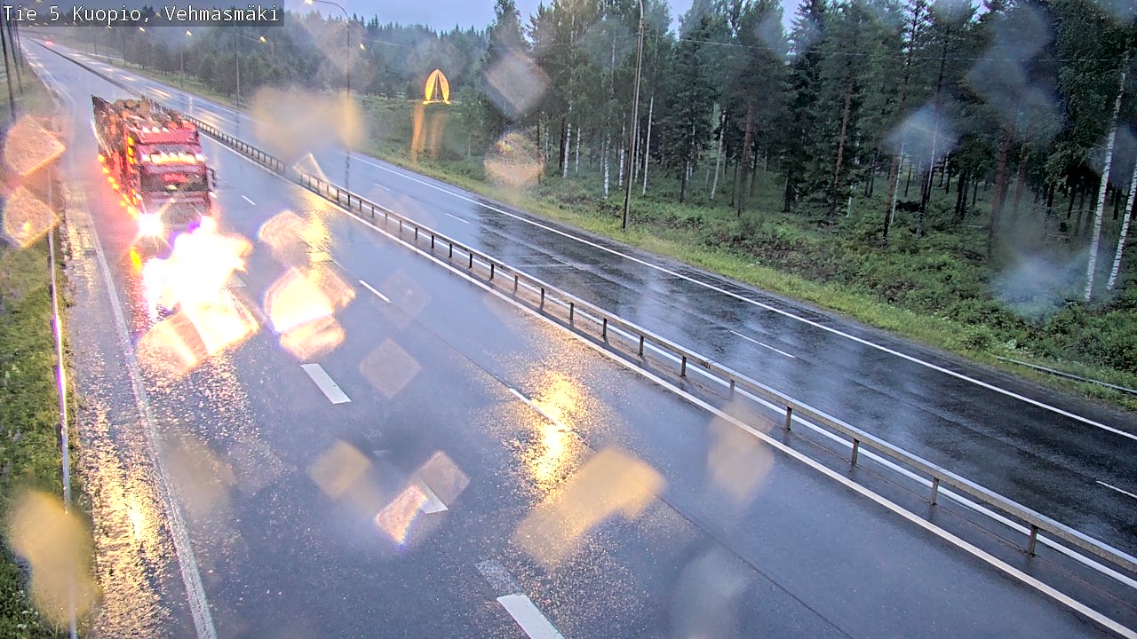Kelikamerat Kuva Tie 5 Kuopio, Vehmasmäki, Kuopio, Pohjois-Savo