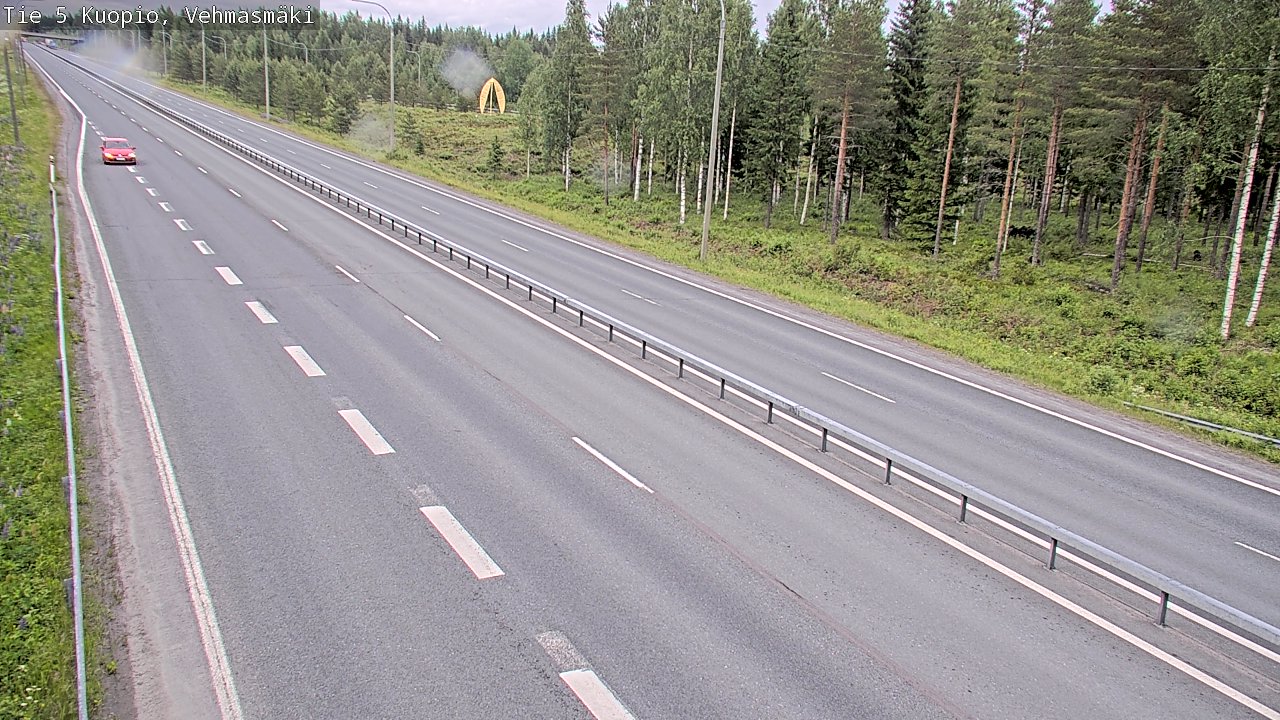 Kelikamerat Kuva Tie 5 Kuopio, Vehmasmäki, Kuopio, Pohjois-Savo