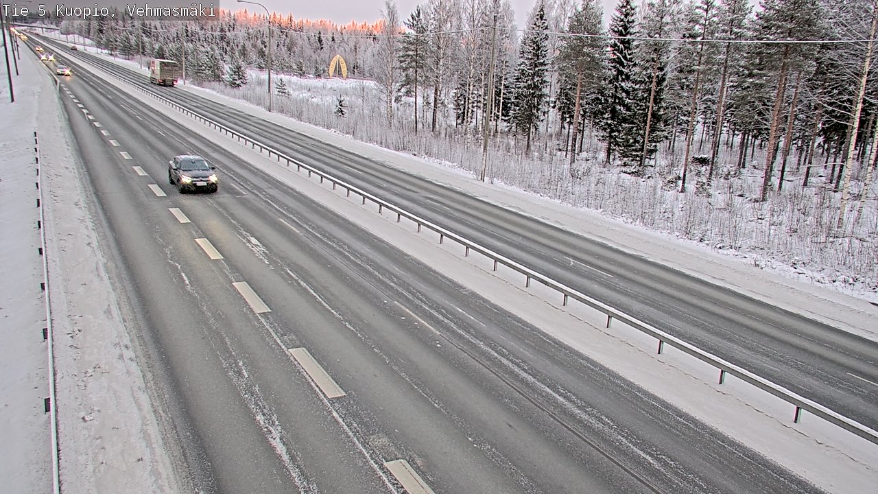 Kelikamerat Kuva Tie 5 Kuopio, Vehmasmäki, Kuopio, Pohjois-Savo