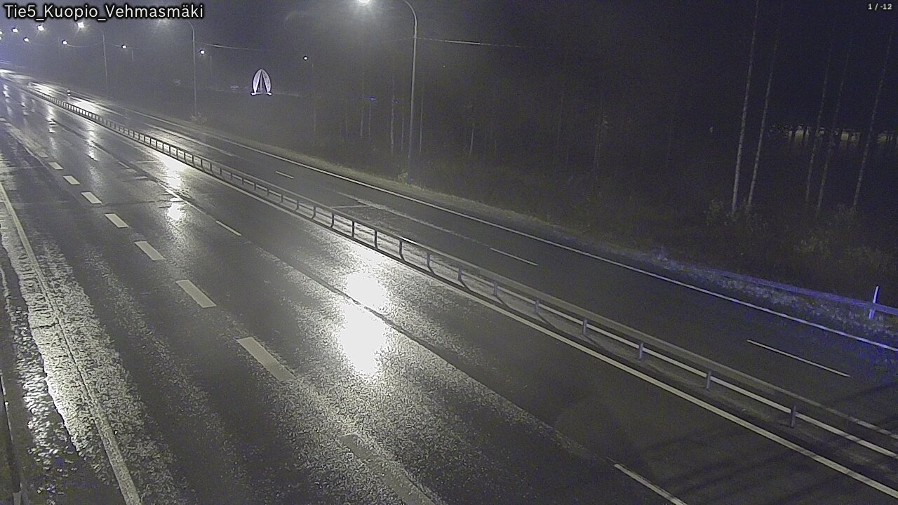 Weather Camera Image Väg 5 Kuopio, Vehmasmäki, Kuopio, Pohjois-Savo