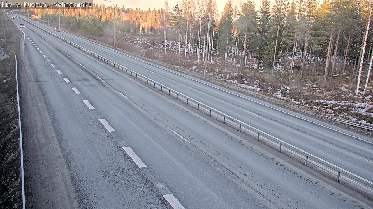 Kelikamerat Kuva Tie 5 Kuopio, Vehmasmäki, Kuopio, Pohjois-Savo